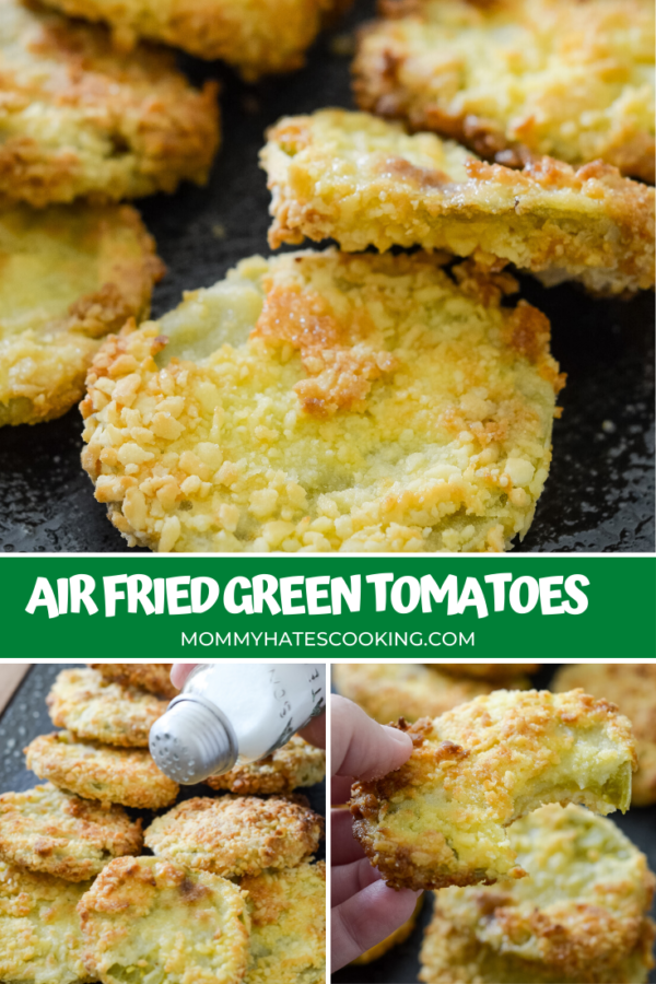 AIR FRIED GREEN TOMATOES