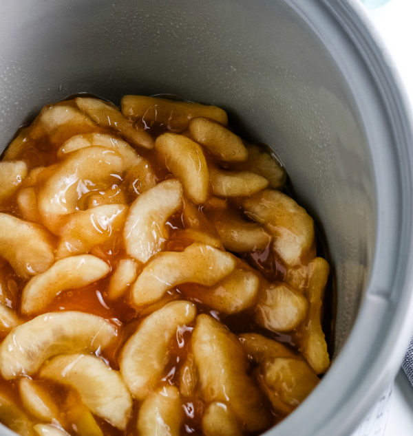 Crockpot Apple Cobbler (Gluten-Free)