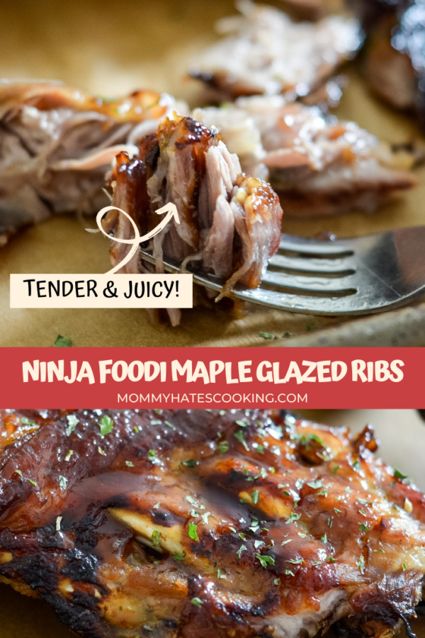 Ninja Foodi Maple Glazed Ribs