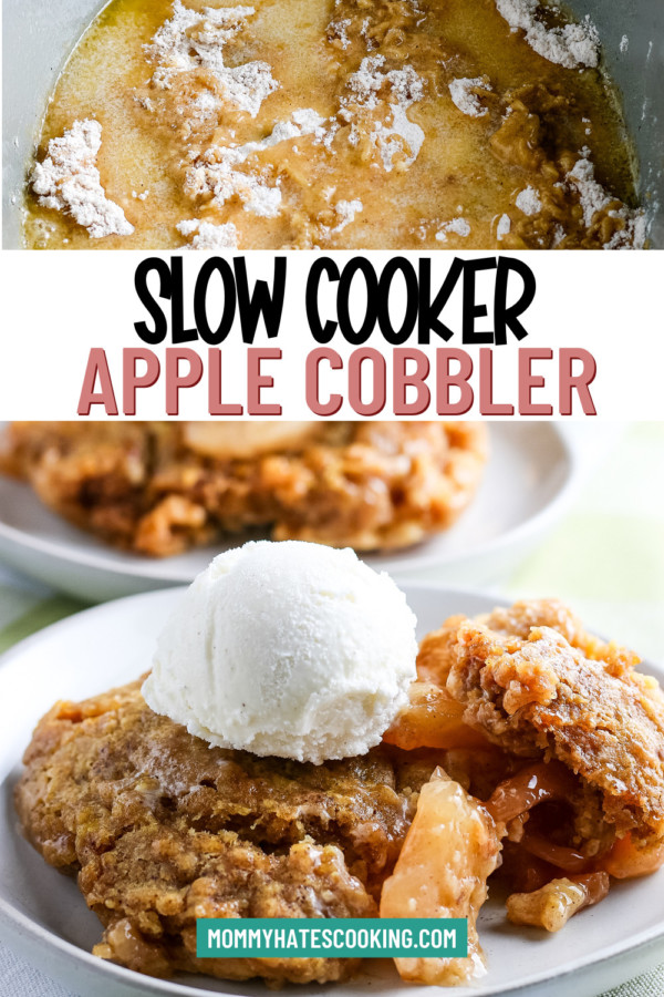 crockpot apple cobbler