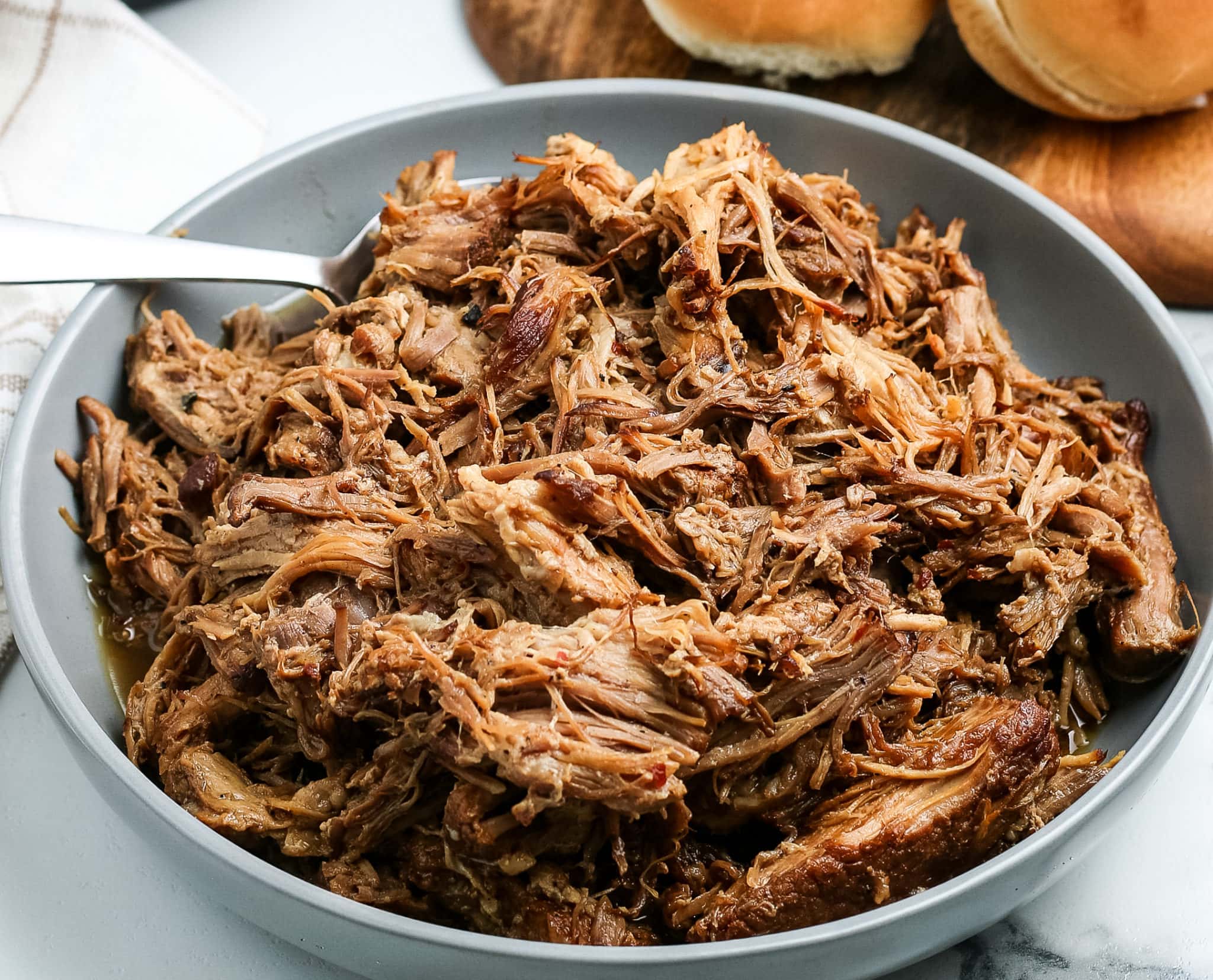 Slow Cooker Pulled Pork - Mommy Hates Cooking