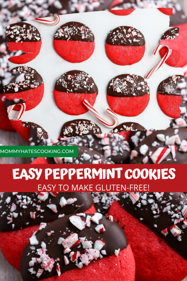 Gluten-Free Peppermint Cookies