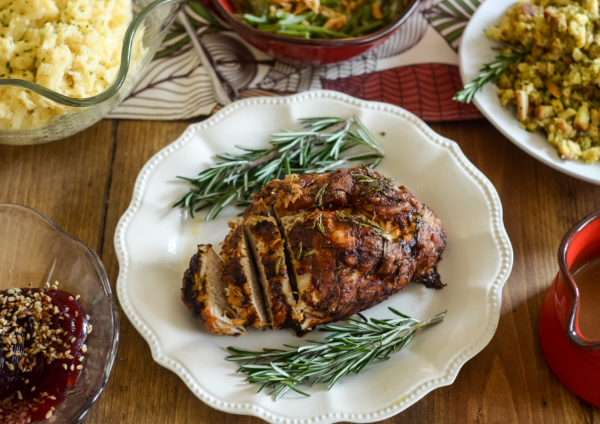 Air Fried Turkey with Rosemary and Garlic