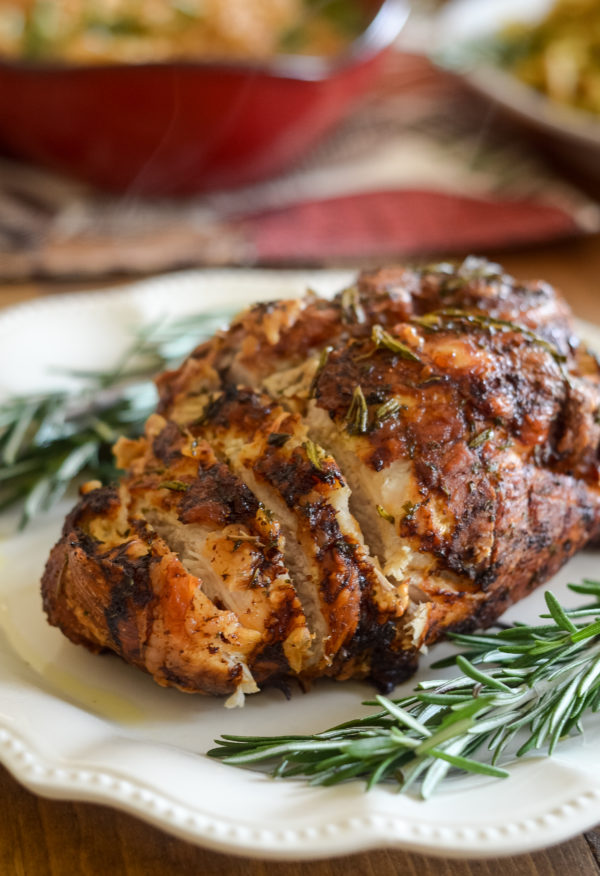 Air Fried Turkey with Rosemary and Garlic