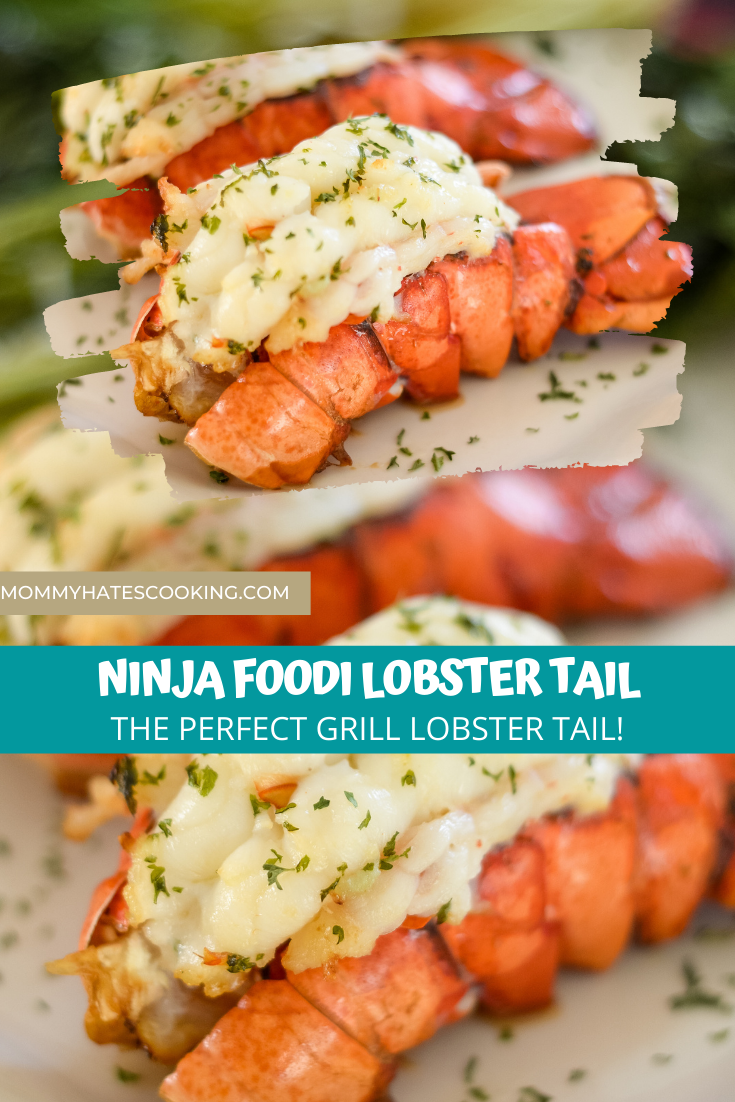 Ninja Foodi Grilled Lobster Tail Mommy Hates Cooking