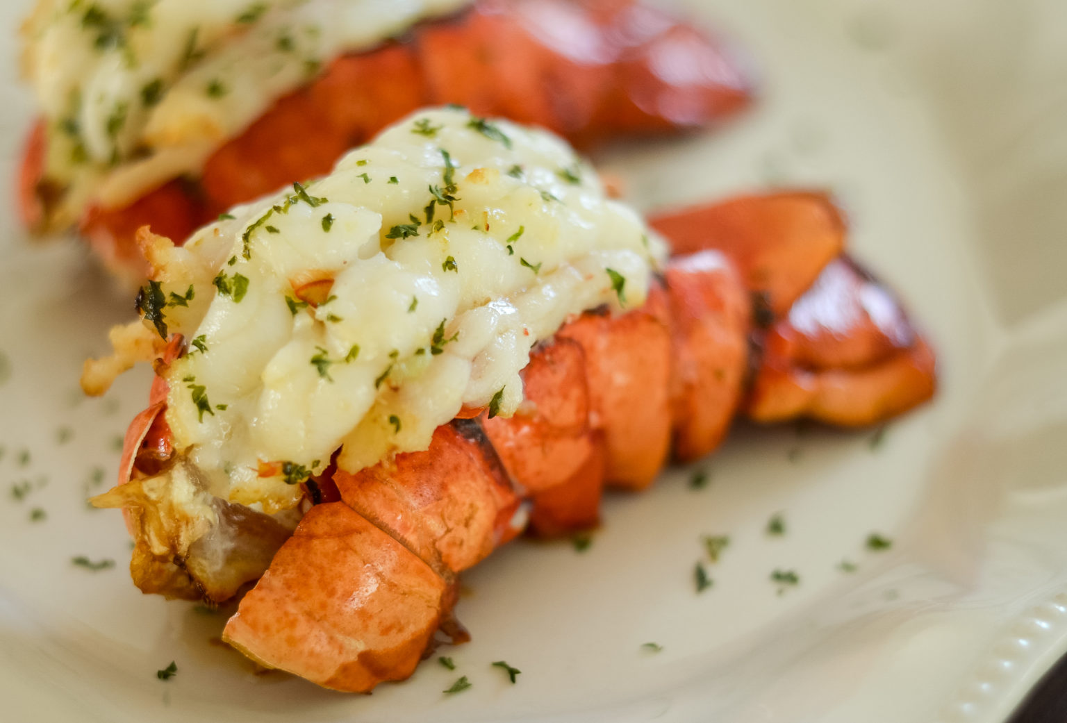 Ninja Foodi Grilled Lobster Tail - Mommy Hates Cooking