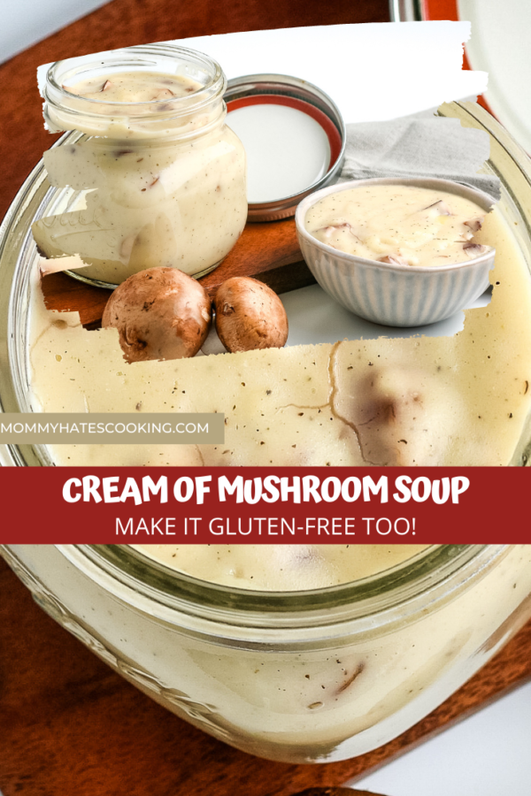 Gluten-Free Cream of Mushroom Soup