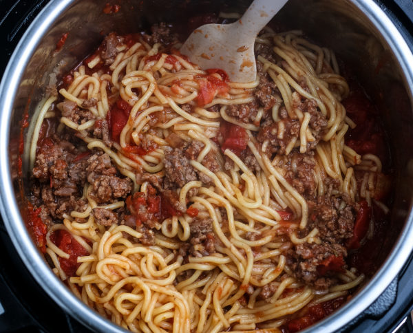 Ninja Foodi Spaghetti (Gluten-Free)