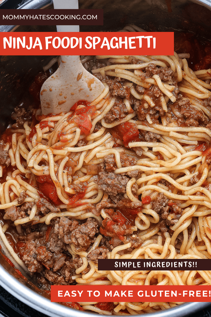 Ninja Foodi Spaghetti Gluten Free Mommy Hates Cooking