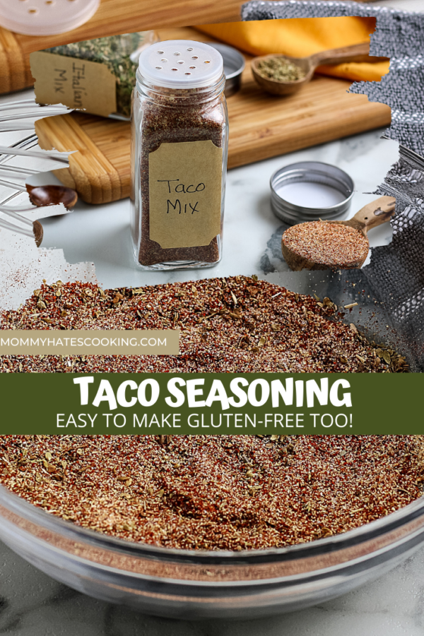 Homemade Taco Seasoning (Gluten-Free)