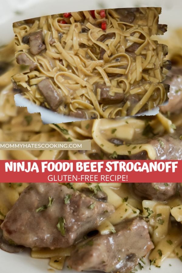 Ninja Foodi Beef Stroganoff (Gluten-Free)