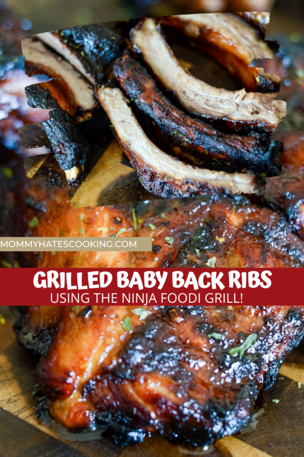 ninja foodi grilled baby back ribs