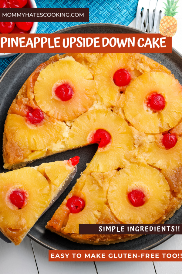 gluten free pineapple upside down cake