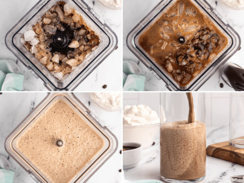 frozen mocha coffee