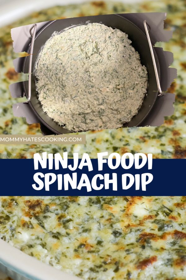 ninja foodi spinach artichoke dip