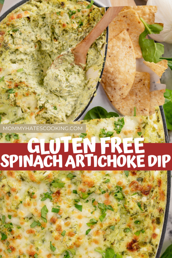 gluten free spinach artichoke dip