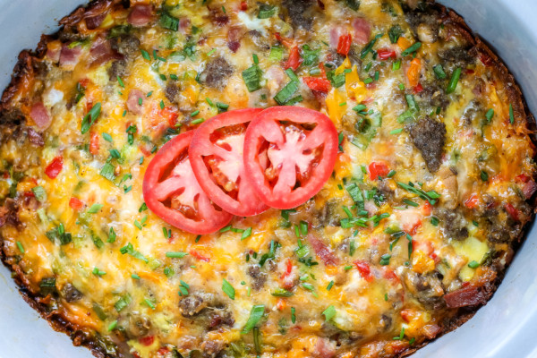 crockpot breakfast casserole