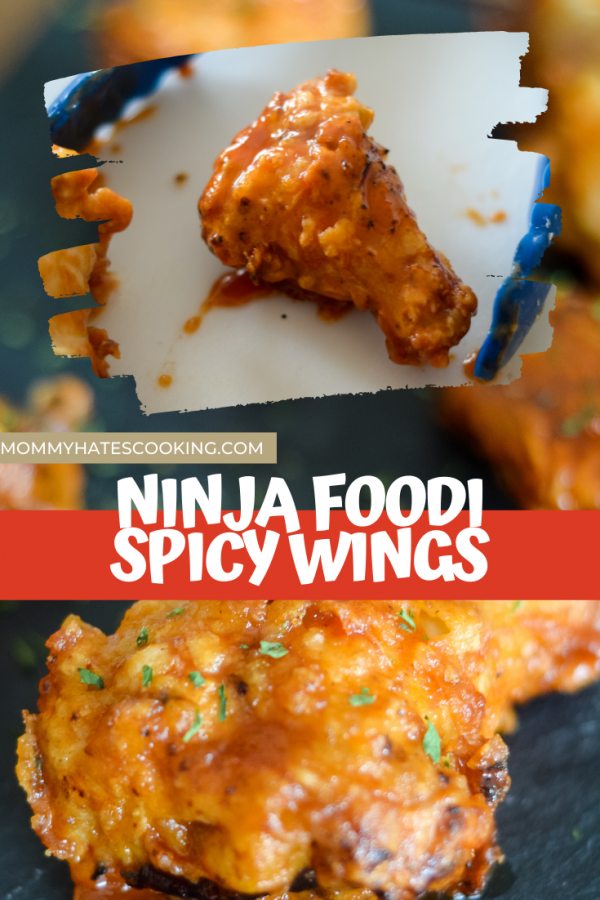 ninja foodi spicy chicken wings