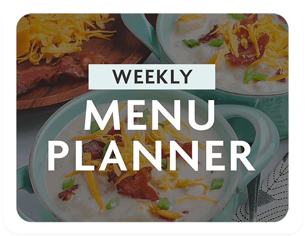 Weekly Menu Planner Cover.