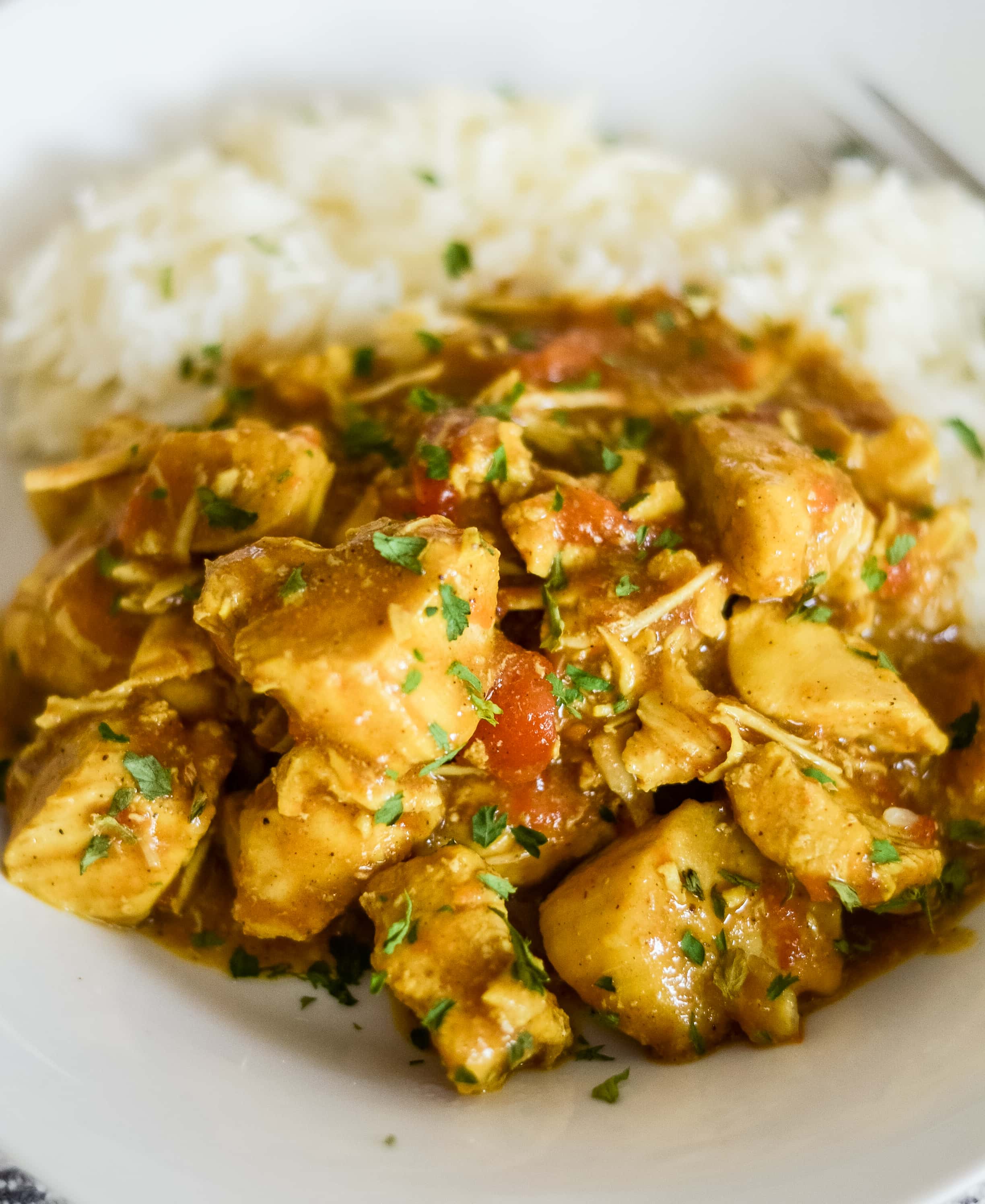 Ninja Foodi Coconut Chicken Curry Mommy Hates Cooking