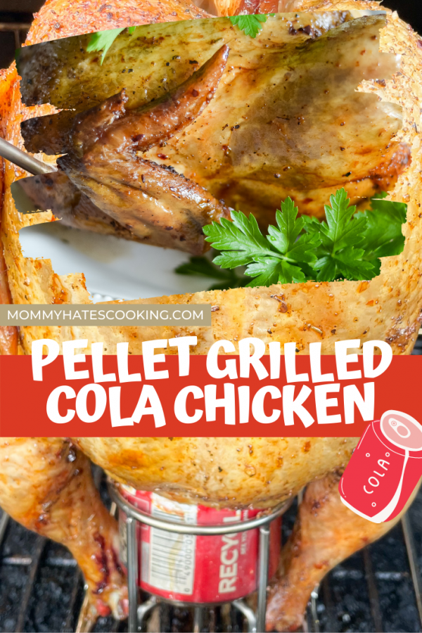 pellet grilled coca-cola chicken