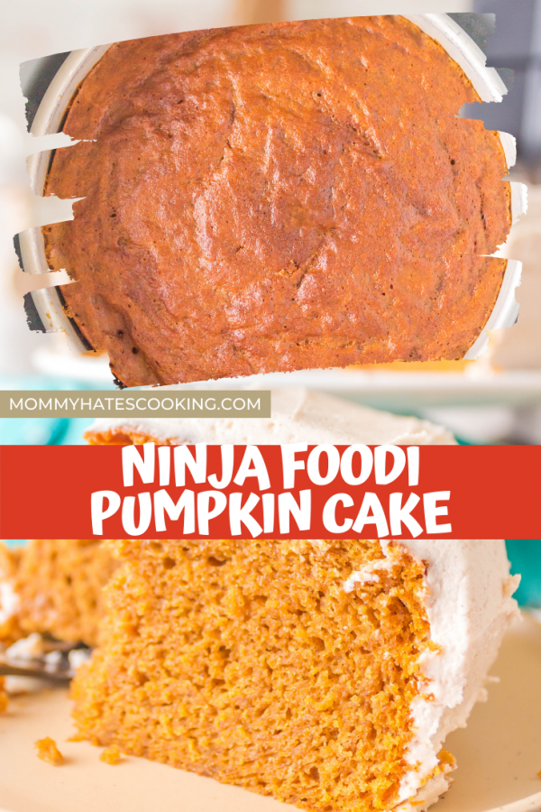 ninja foodi pumpkin spice cake