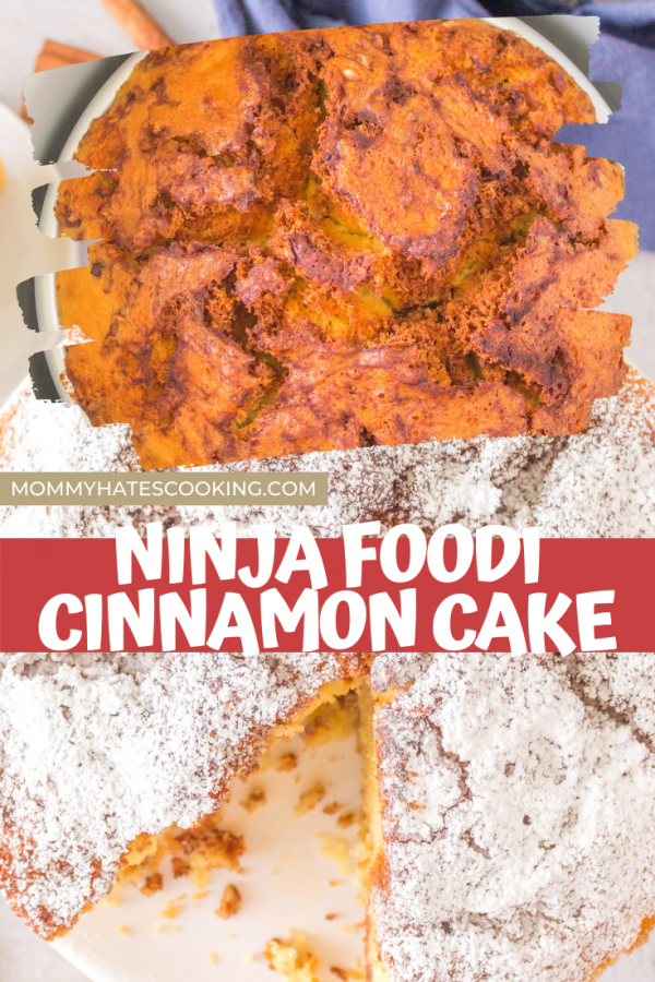 ninja foodi cinnamon pecan cake