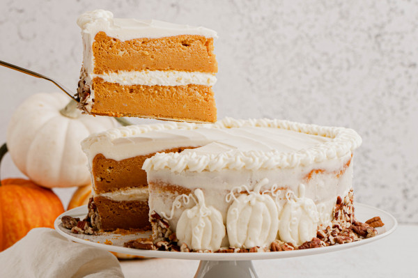 gluten free pumpkin pie cake