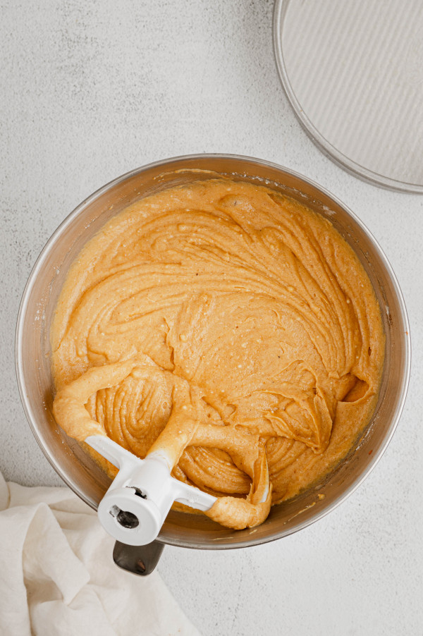 gluten free pumpkin pie cake batter