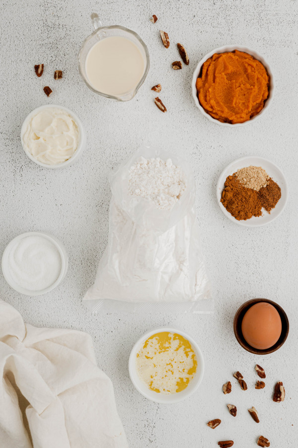 gluten free pumpkin pie cake ingredients