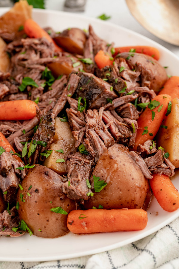 gluten free slow cooker ranch roast freezer meal
