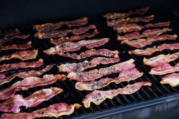 pellet grill bacon