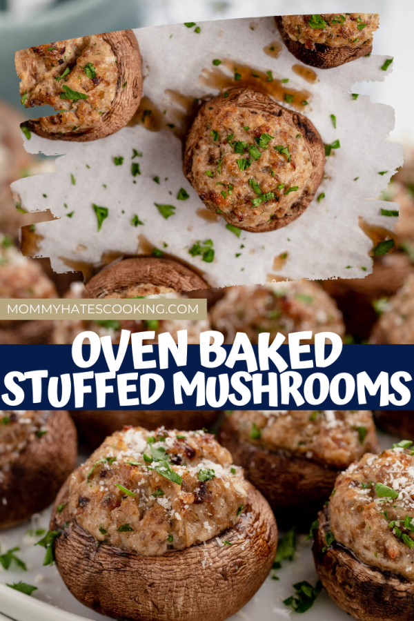 stuffed portobello mushrooms