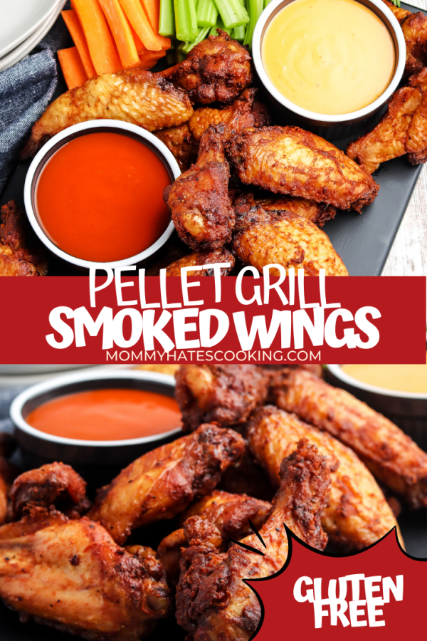 pellet grill smoked chicken wings