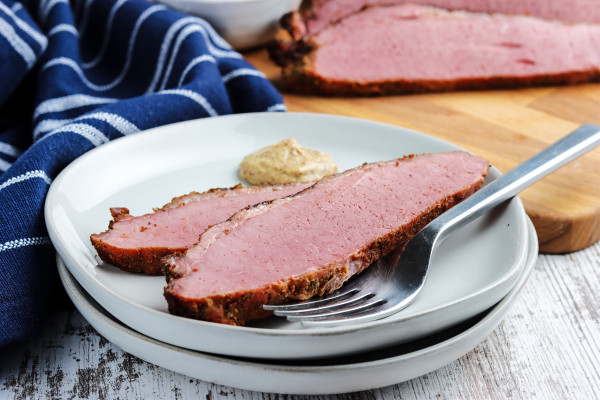 pellet grill smoked corned beef