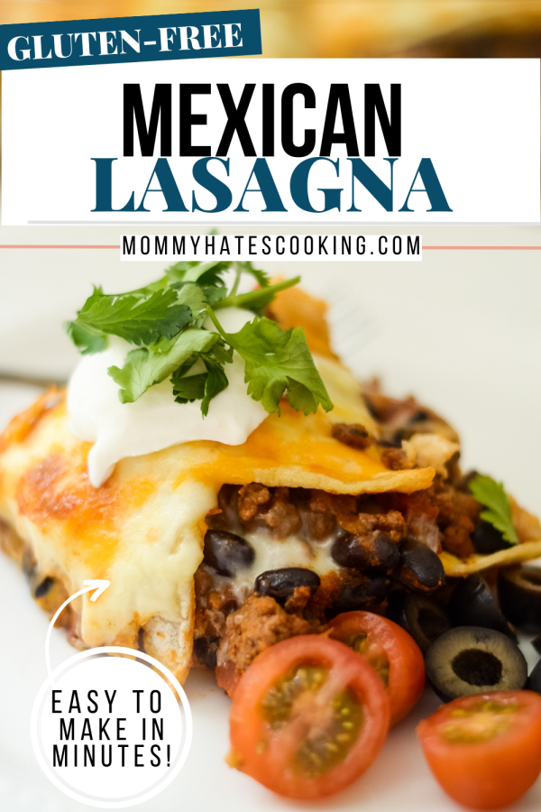 gluten free mexican lasagna