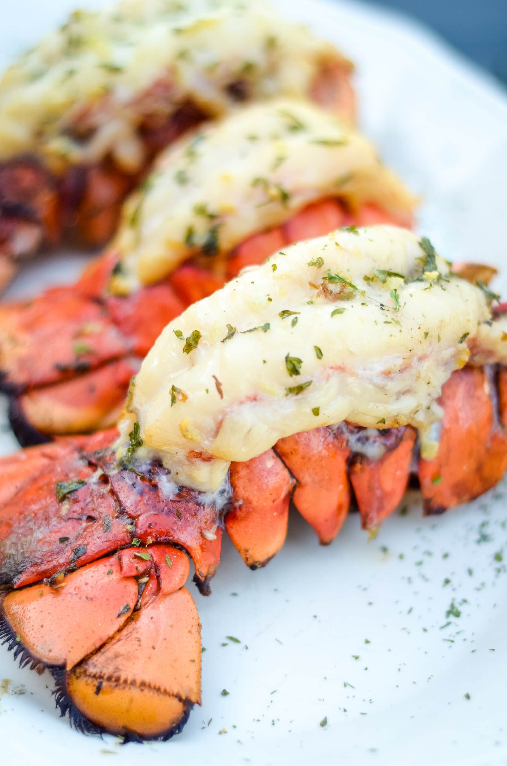 Pellet Grill Lobster Tails - Mommy Hates Cooking