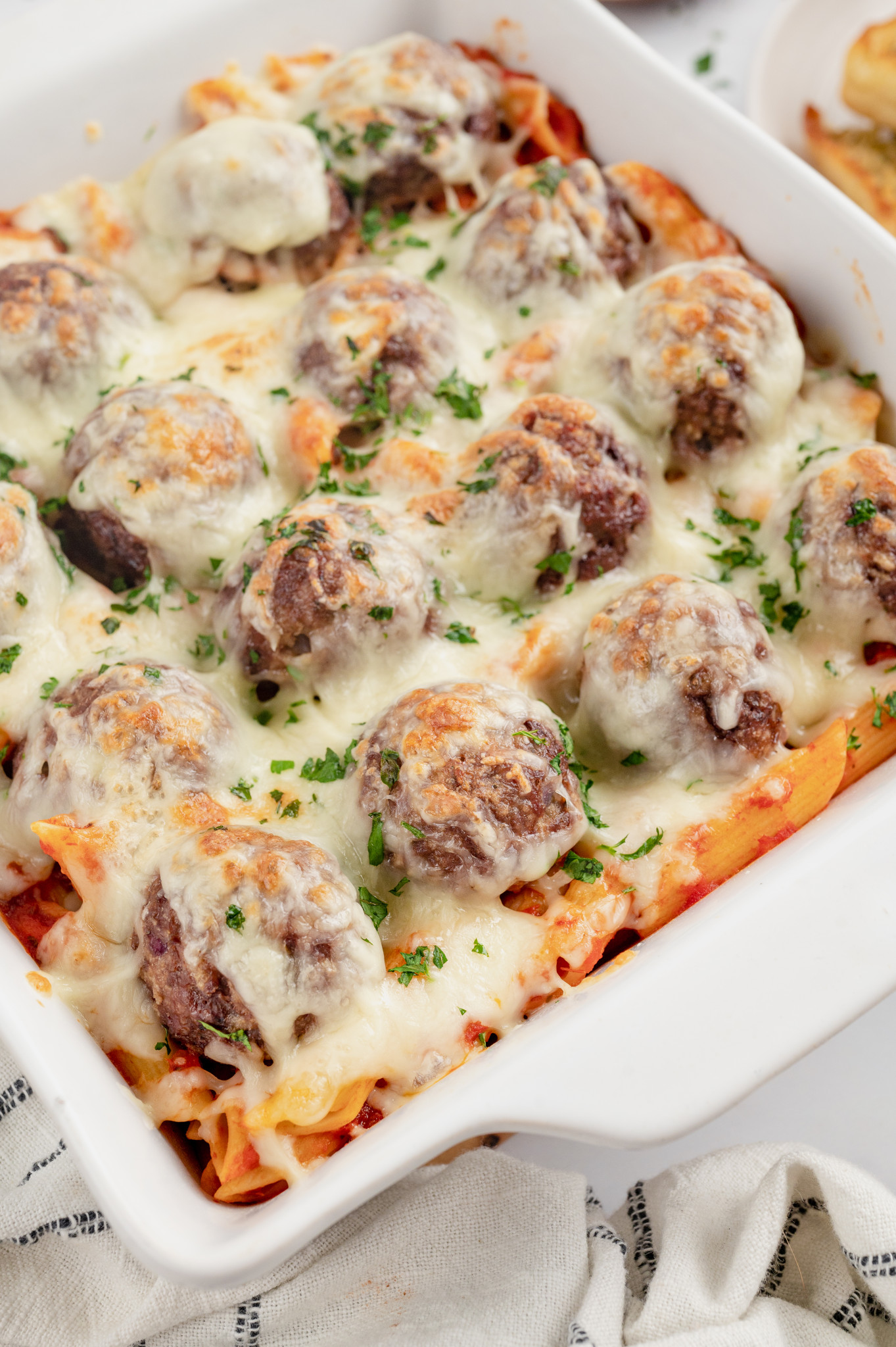 Meatball Casserole (Gluten-Free Optional) - Mommy Hates Cooking