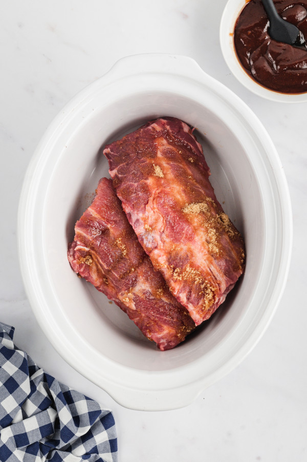 slow cooker barbecue ribs
