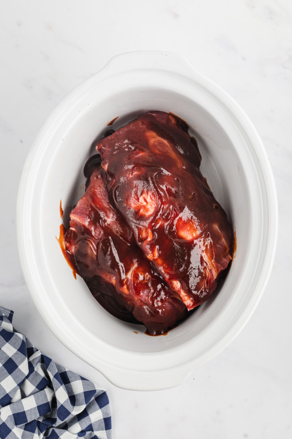 slow cooker barbecue ribs