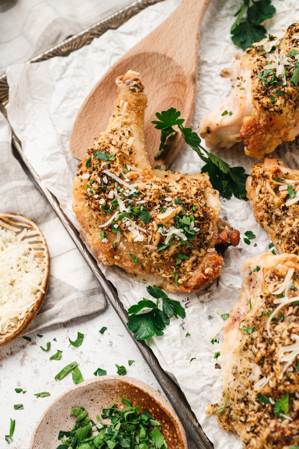 oven fried parmesan chicken