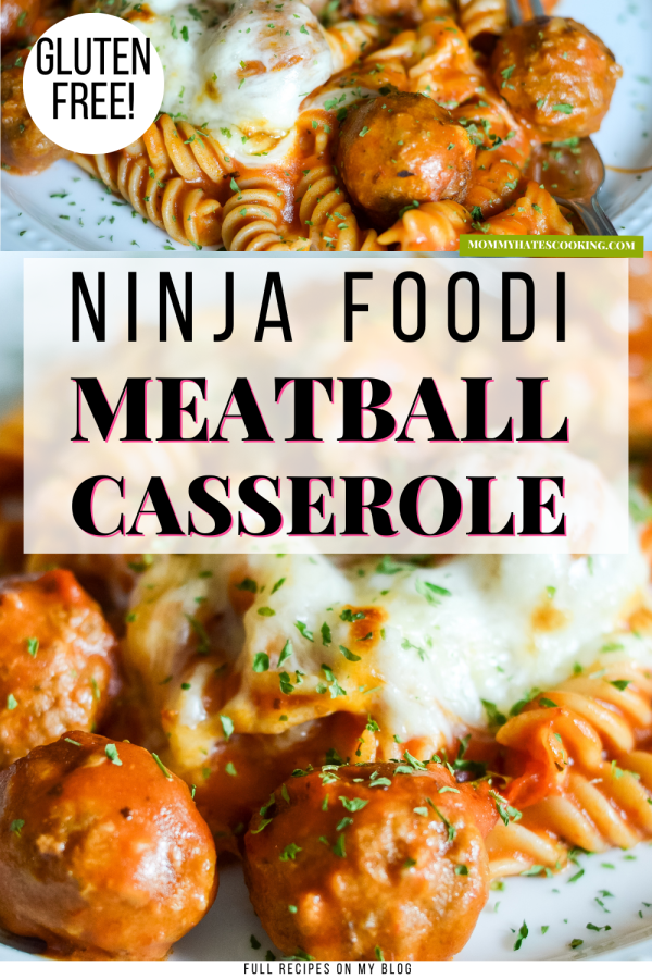 ninja foodi meatball casserole