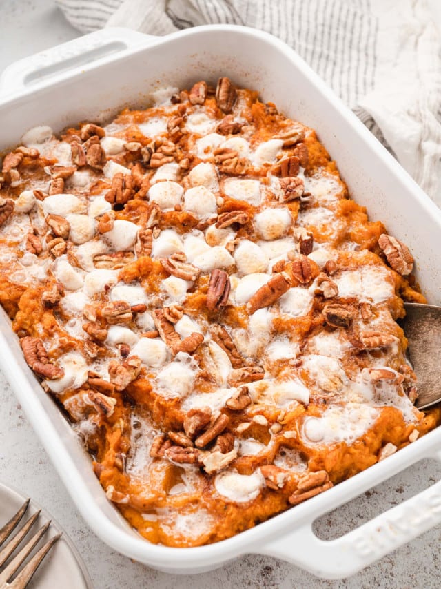 Maple pecan sweet potato casserole-11