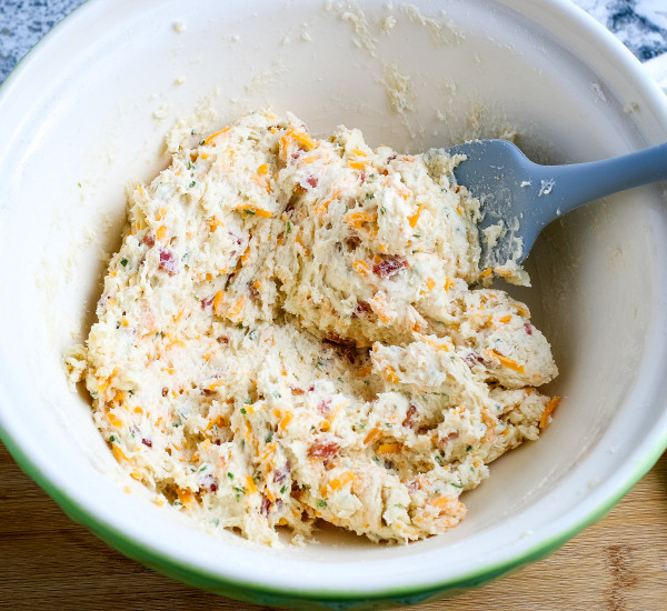 gluten-free bacon cheddar scones