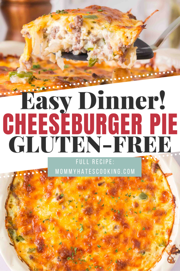 gluten-free cheeseburger pie