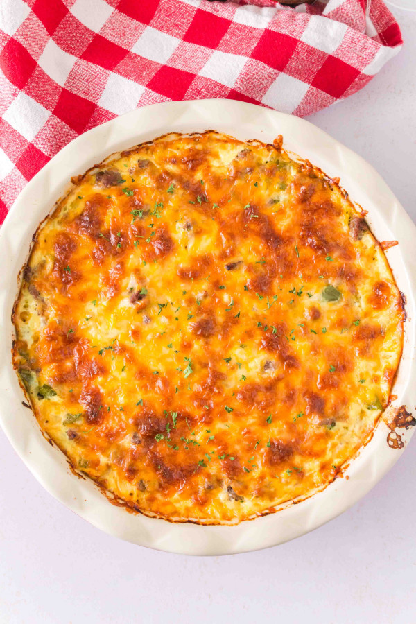 gluten-free cheeseburger pie