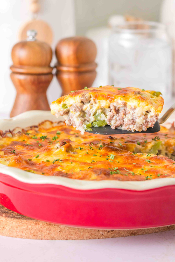 gluten-free cheeseburger pie