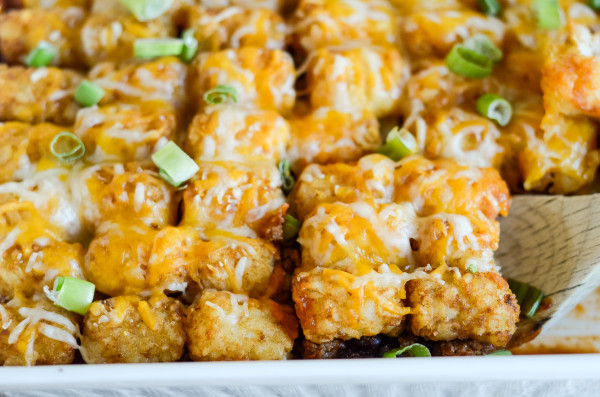 Tater Tot Taco Casserole