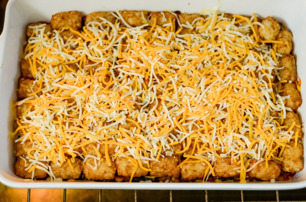 Tater Tot Taco Casserole
