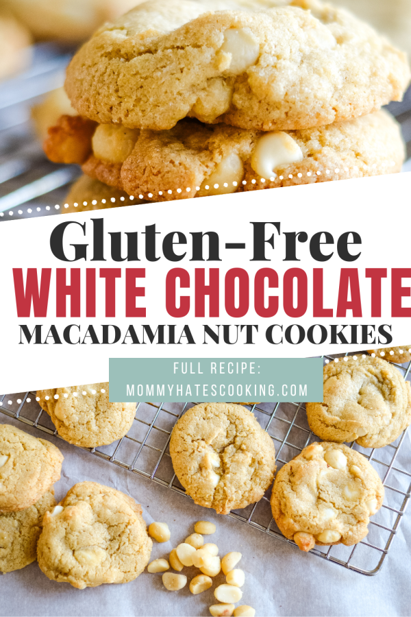 Gluten-Free White Chocolate Macadamia Nut Cookies